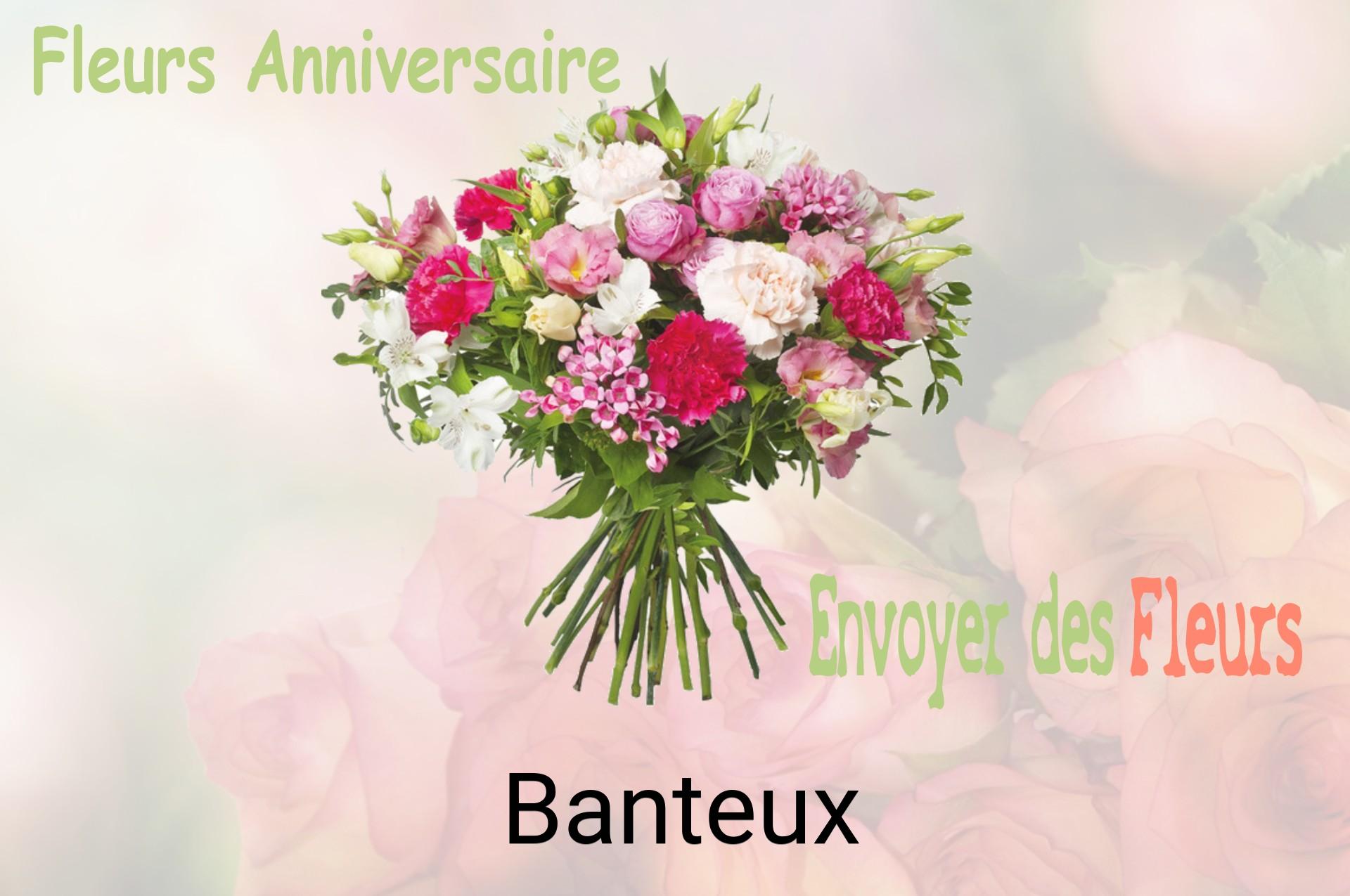 Bouquet de fleurs d’anniversaire livré à Banteux